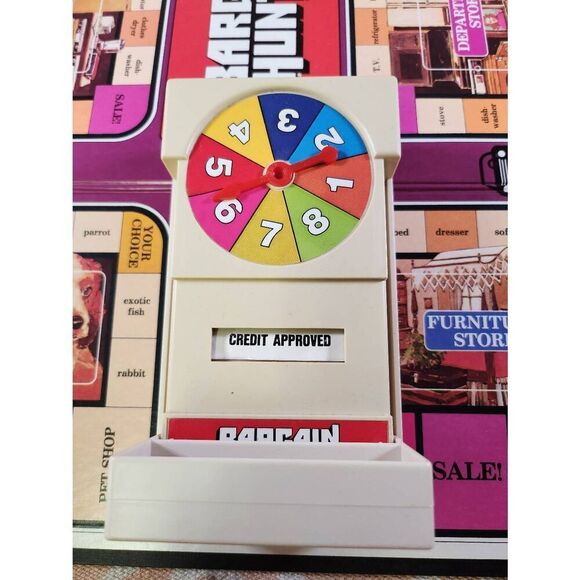 Vintage 1981 BARGAIN HUNTER Board Game MILTON BRADLEY Complete - Picture 7 of 8